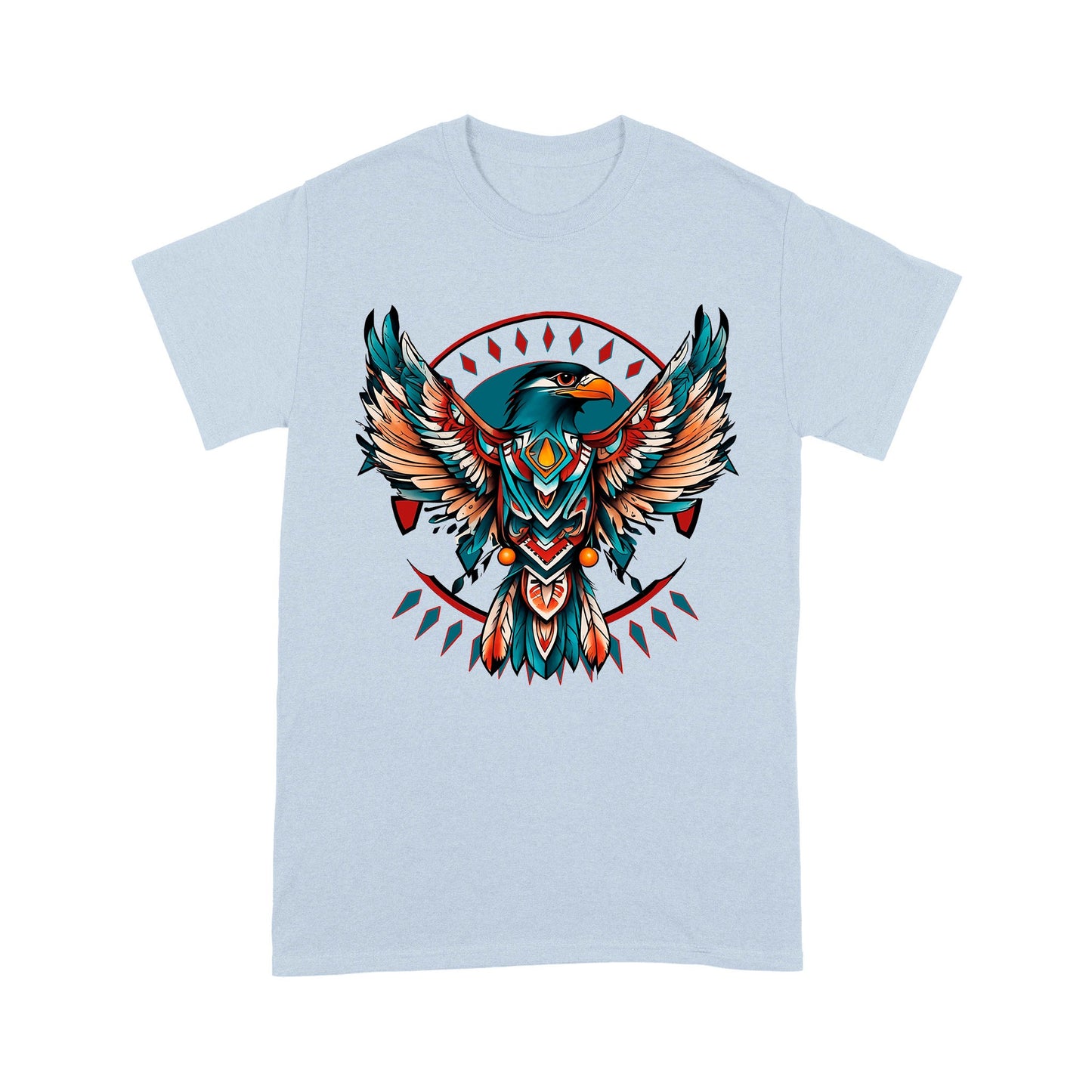 Native American Thunderbird Tribal Eagle Totem Boho T-Shirt