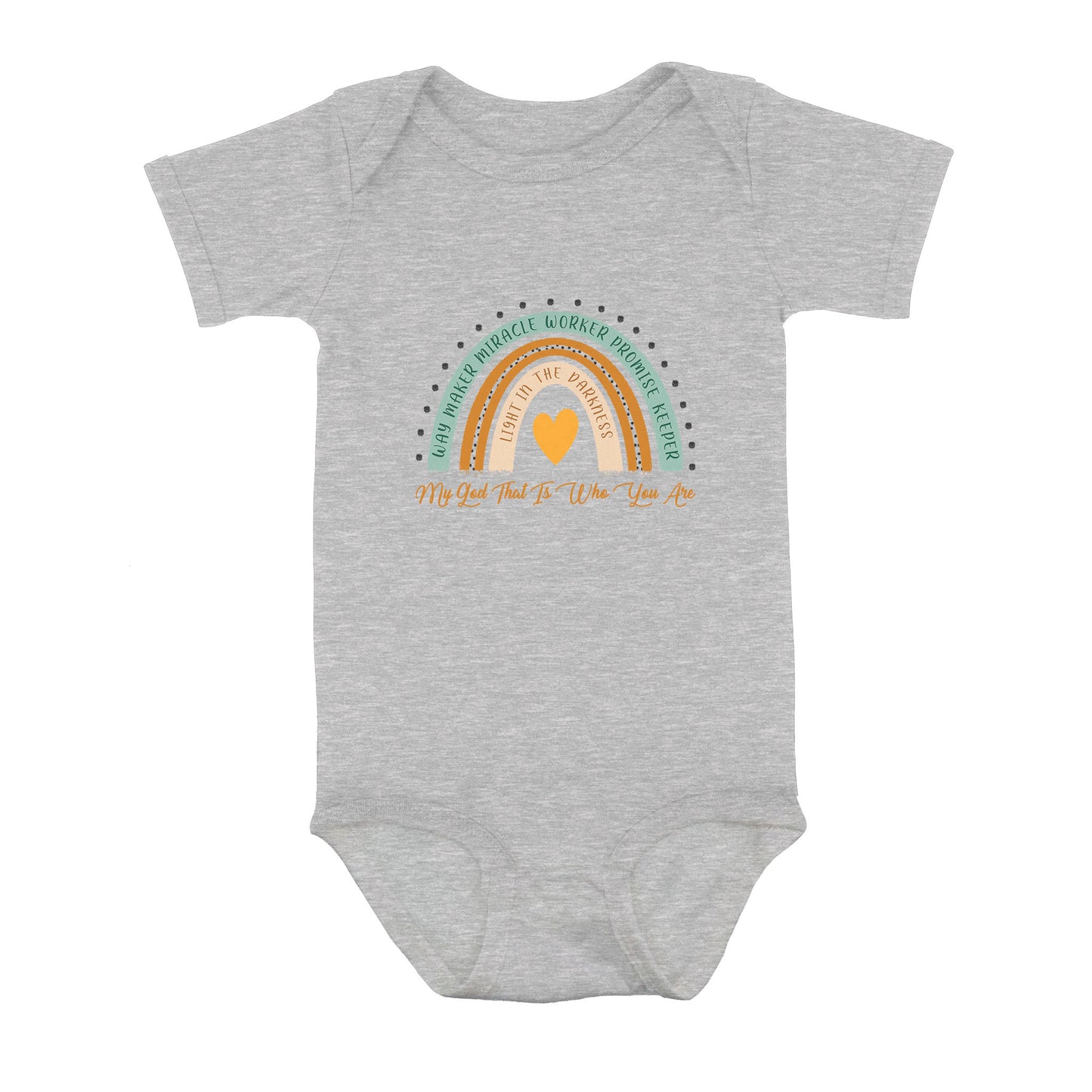Way Maker Miracle Worker Promise Keeper Light In The Darkness - Baby Onesie