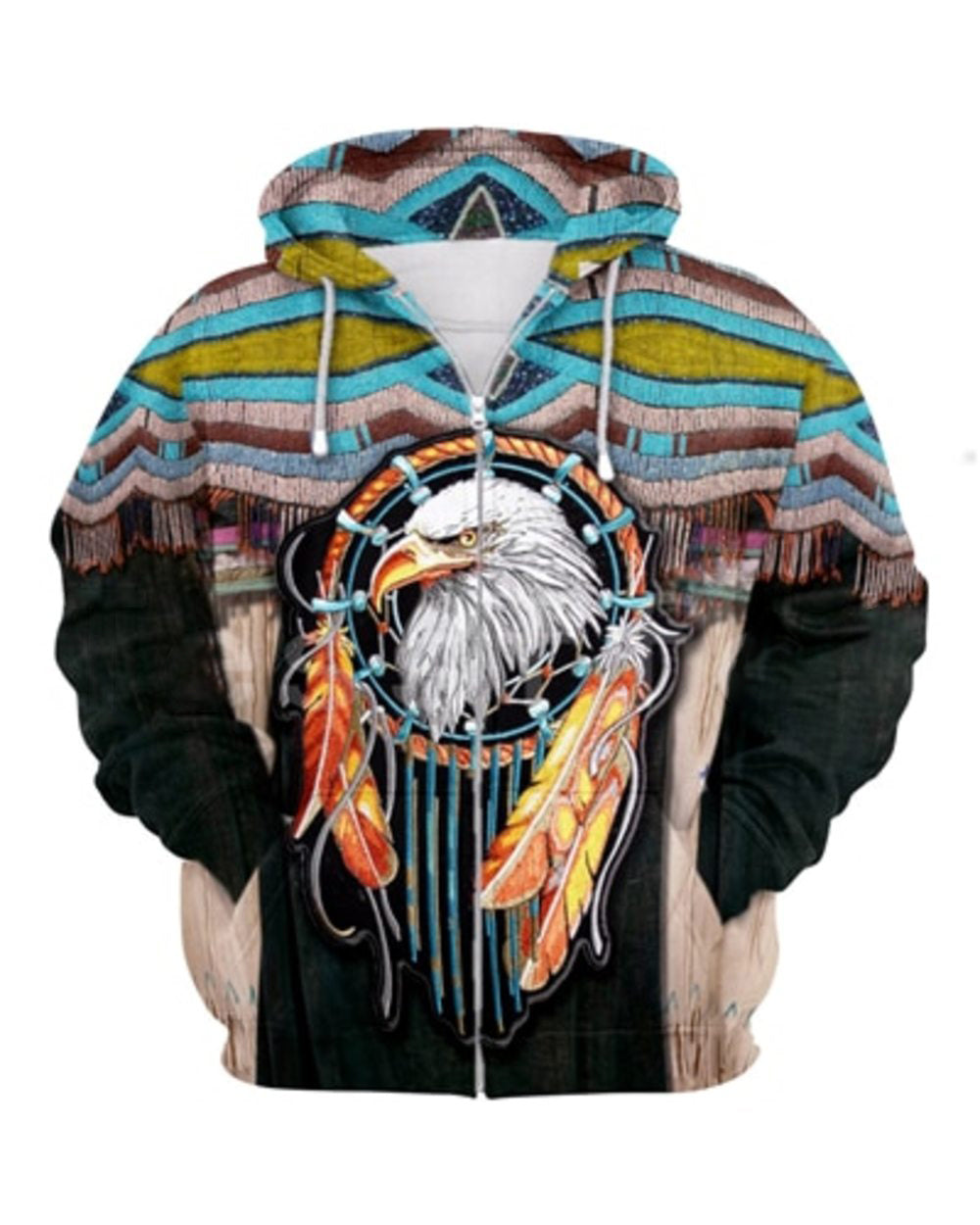Indian Native Eagle Dreamcatcher Native American 3D All Over Print