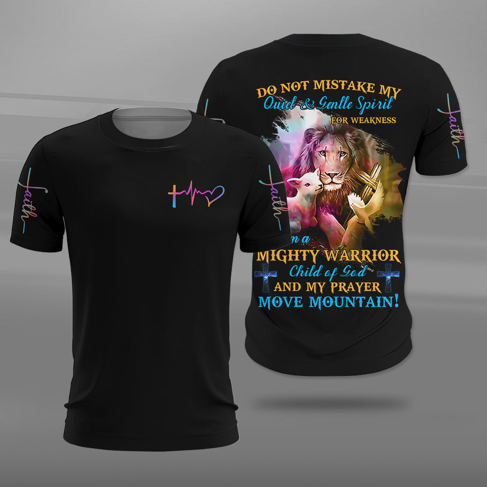 Do Not Mistake God Lion and Lamb Chill Of God 3D All Over Print