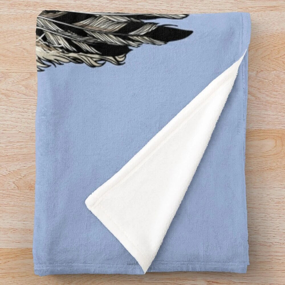 Native American Indian Vintage Cat Pattern Blanket