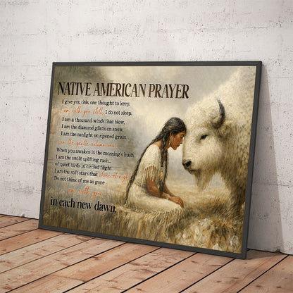 In Each New Dawn: A Touching Tribute to Loved Ones Who Live On Through the Beauty of Nature Poster Canvas