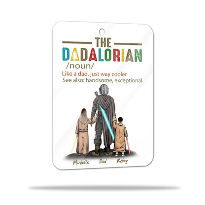 Personalized The Dadalorian Definition Like A Dad Just Way Cooler Acrylic Keychain