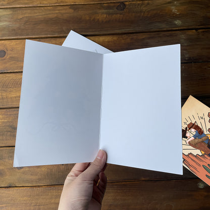 Personalized Couple Cowboy To My Wife Meeting You Was Fate Becoming Your Husband Was A Choice Greeting Card