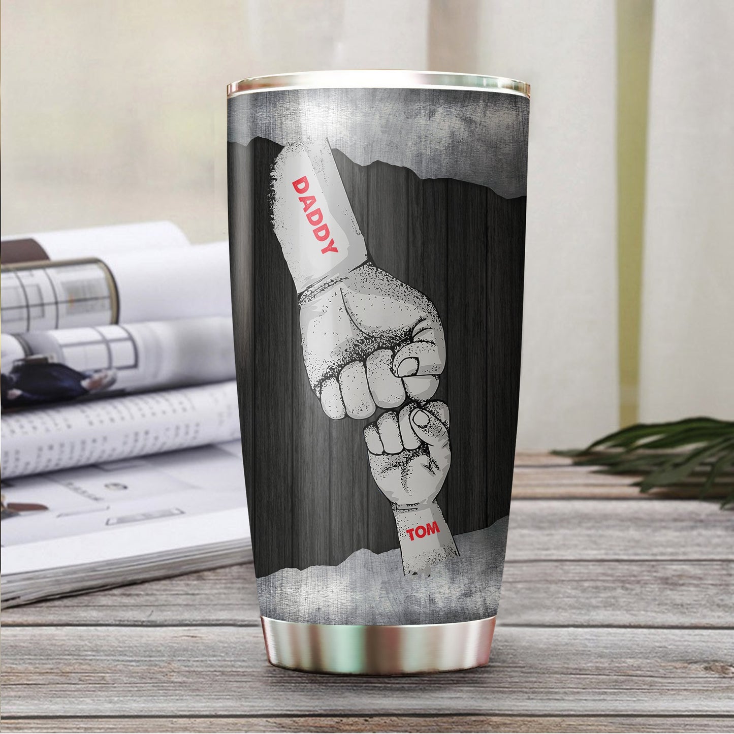 Personalized I Asked God For A Best Friend He Sent Me My Son Tumbler