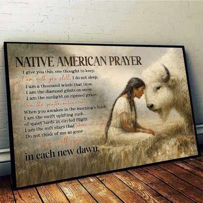 In Each New Dawn: A Touching Tribute to Loved Ones Who Live On Through the Beauty of Nature Poster Canvas