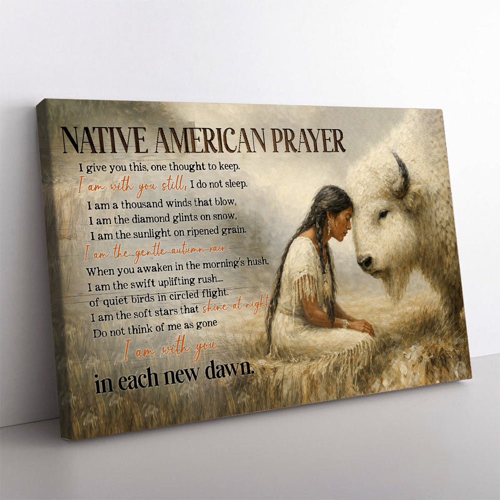 In Each New Dawn: A Touching Tribute to Loved Ones Who Live On Through the Beauty of Nature Poster Canvas