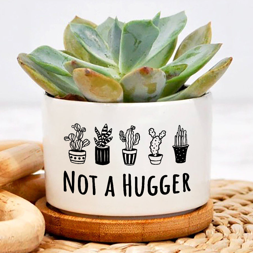 Not A Hugger Plant Pot