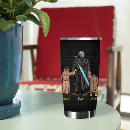 Personalized The Dadalorian Definition Like A Dad Just Way Cooler Tumbler