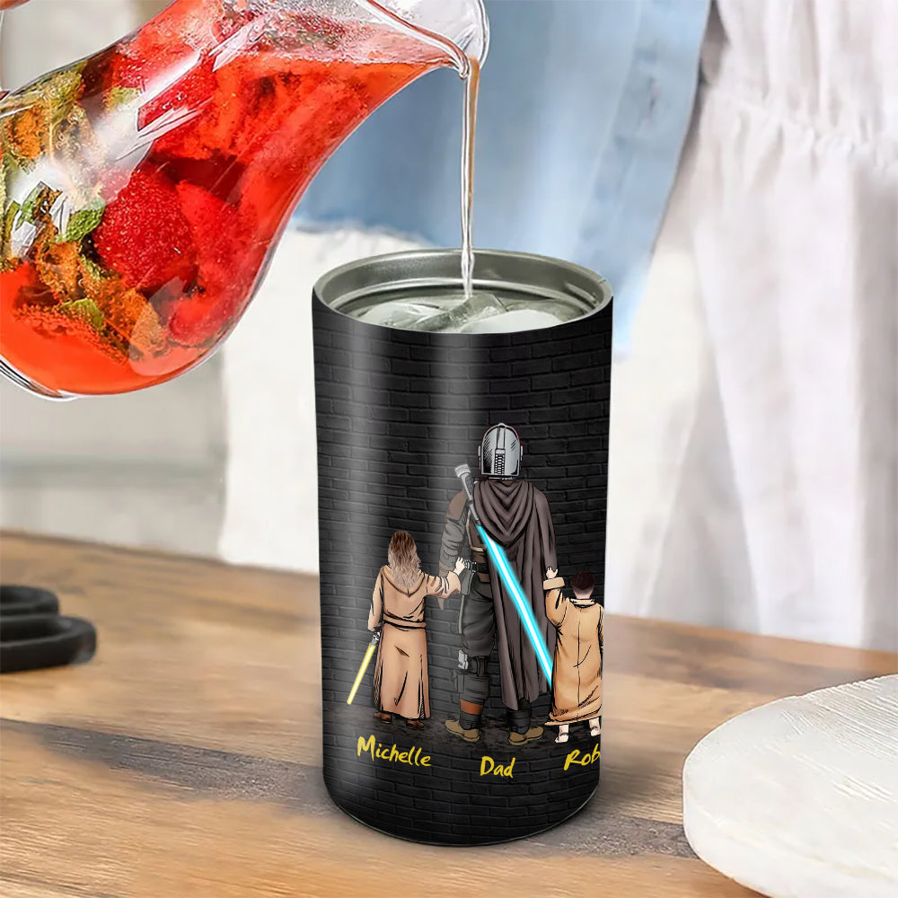 Personalized The Dadalorian Definition Like A Dad Just Way Cooler 4-in-1 Cooler Tumbler