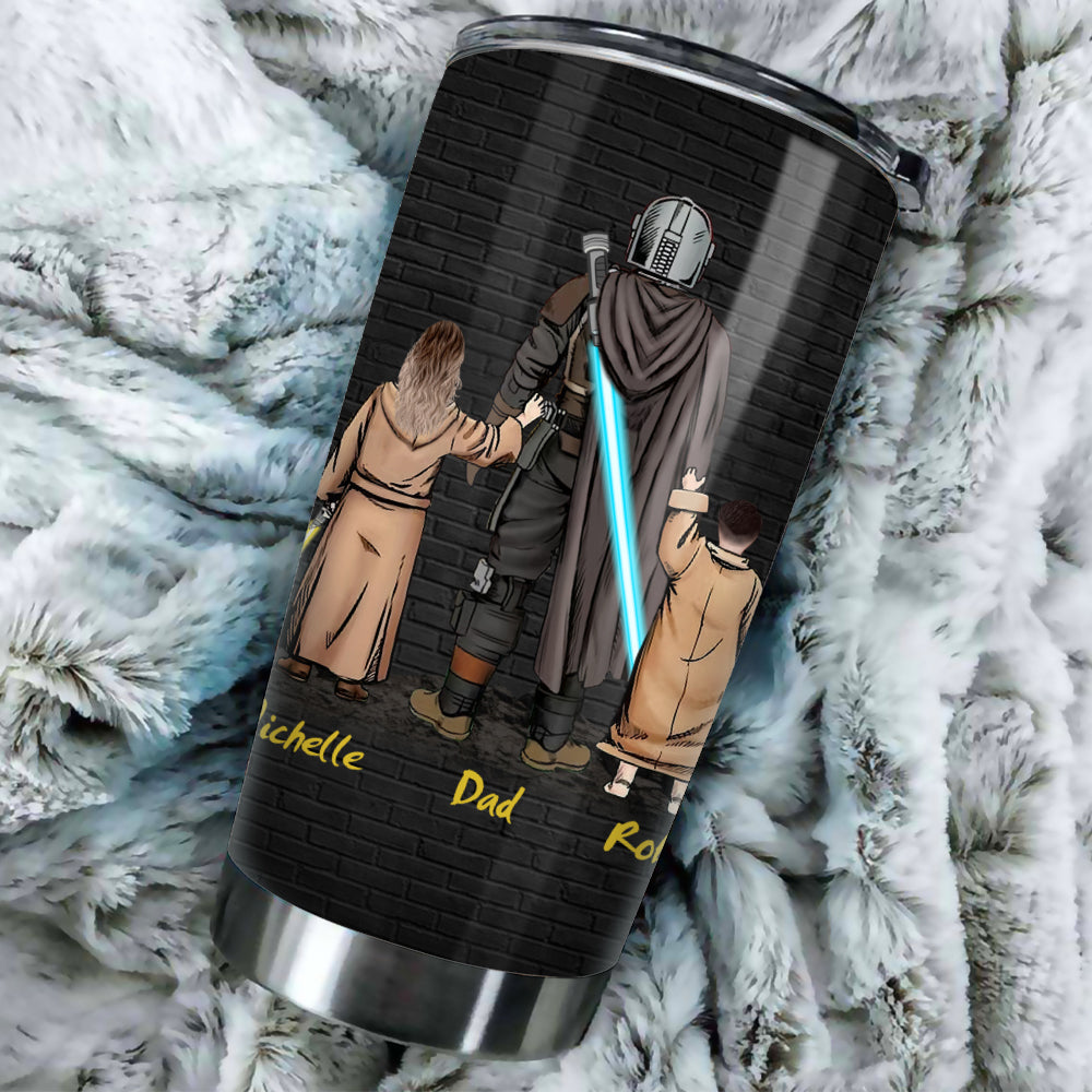 Personalized The Dadalorian Definition Like A Dad Just Way Cooler Tumbler