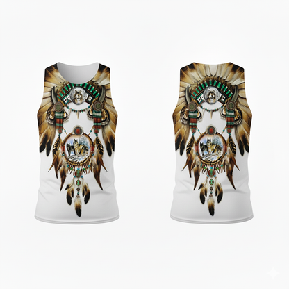 Native American Wolf Dream Catcher 3D All Over Print Hoodie And Sweatshirt