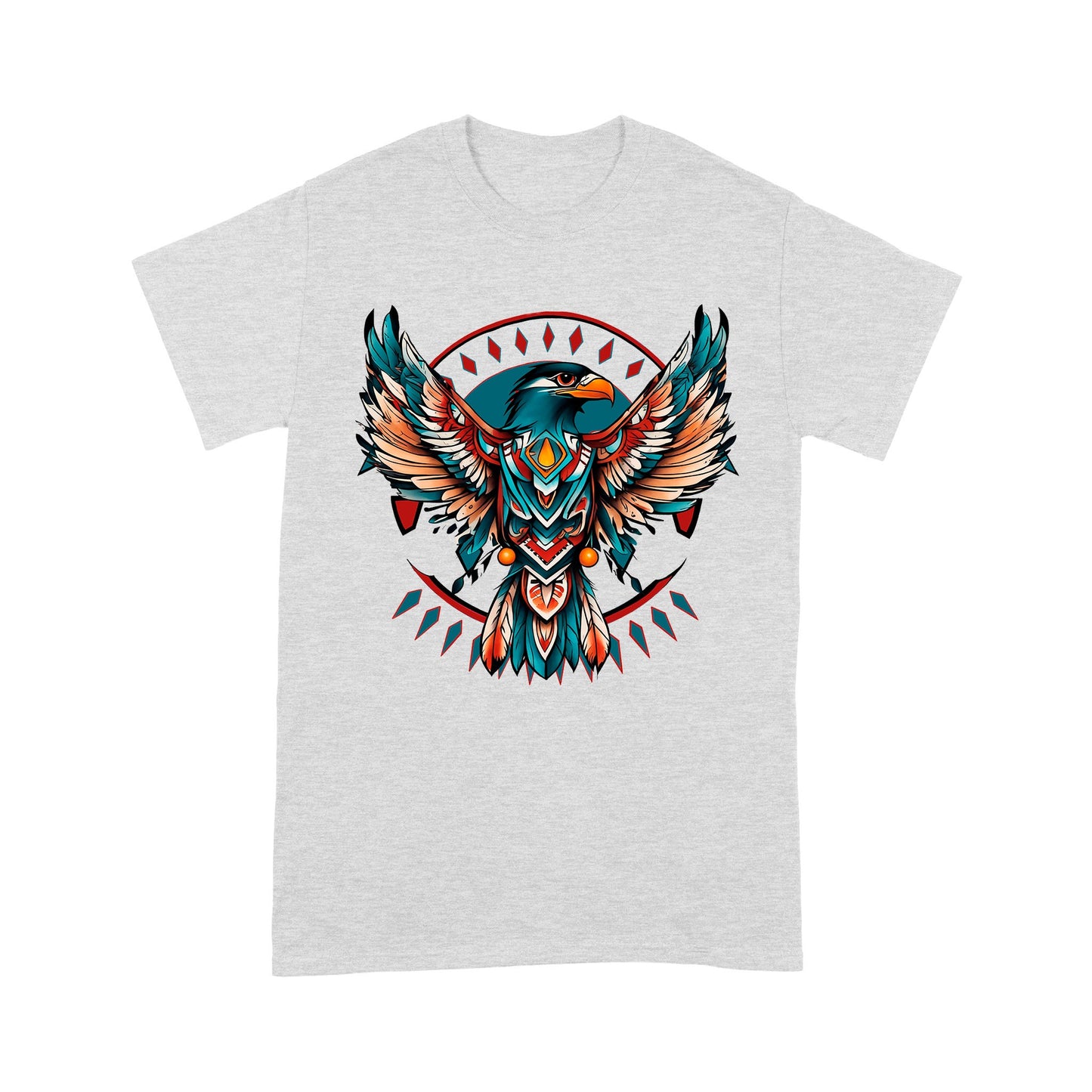 Native American Thunderbird Tribal Eagle Totem Boho T-Shirt