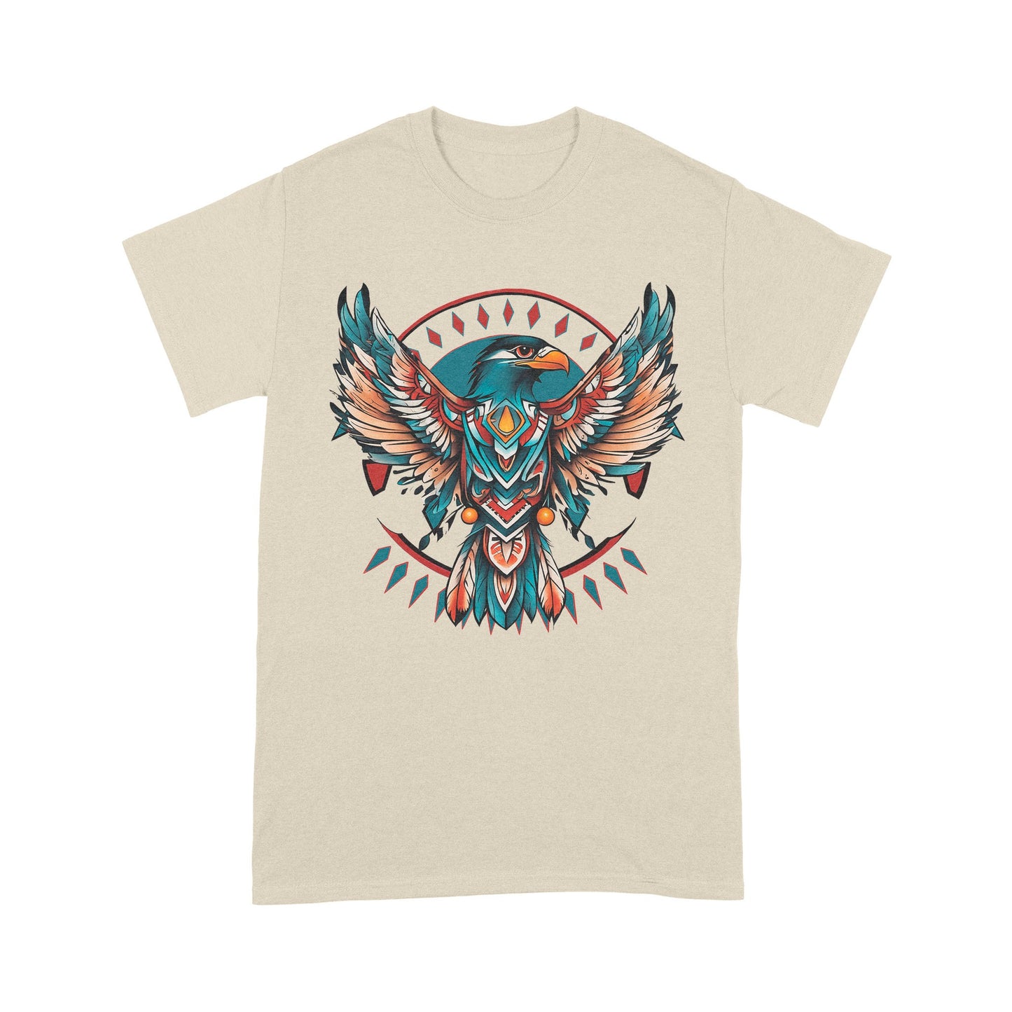 Native American Thunderbird Tribal Eagle Totem Boho T-Shirt