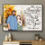Personalized Couple Fat Funny My Favorite Place In All The World Is Next To You Poster Canvas