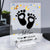 Personalized New Baby Foot Acrylic Plaque