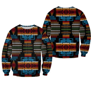 Native Pattern Culture Native American 3D All Over Print Hoodie