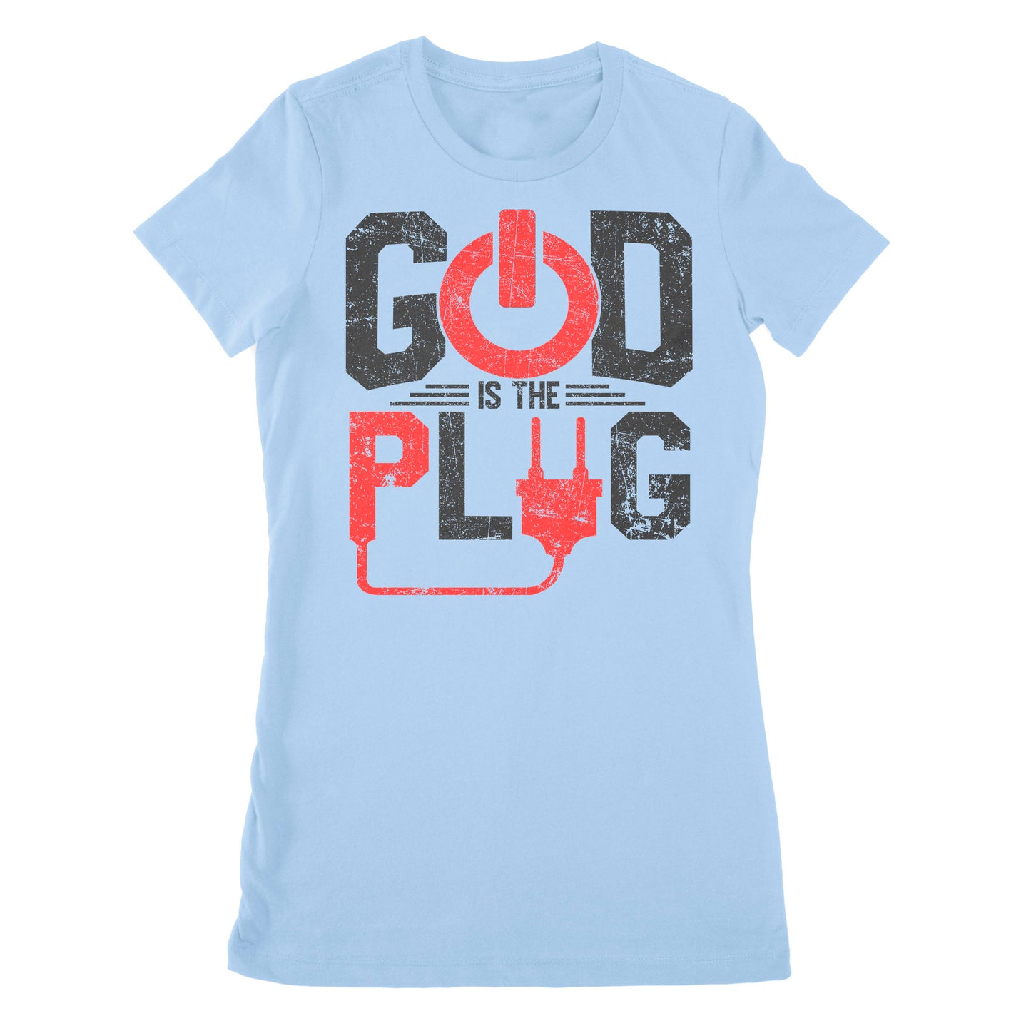 Premium Women's T-shirt - God Is The Plug