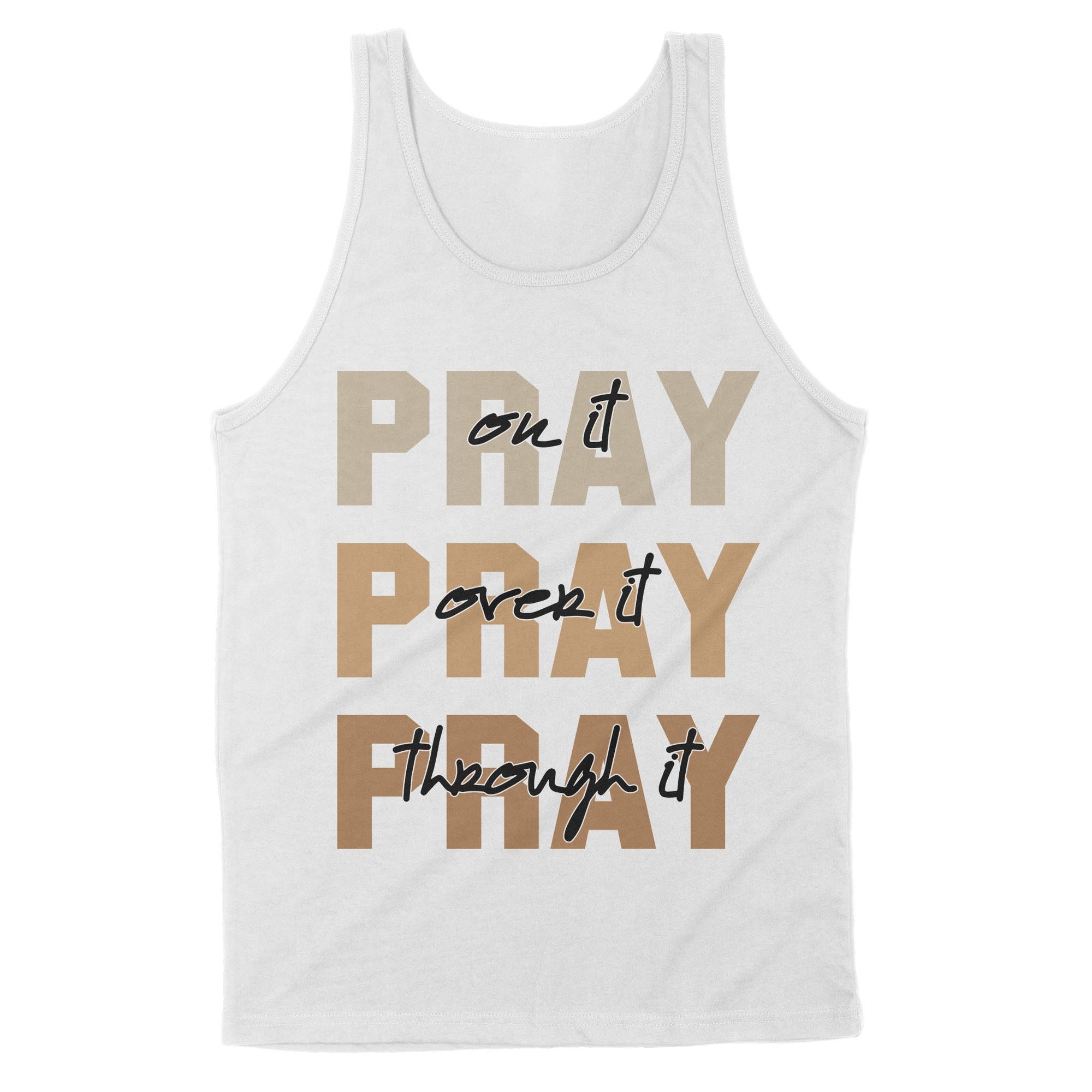 Christian Shirts, Faith T-shirt, Religious Shirt, Christian Tees, Jesus Shirt, Christian Shirts for Women and Men, Pray on It Standard Tank