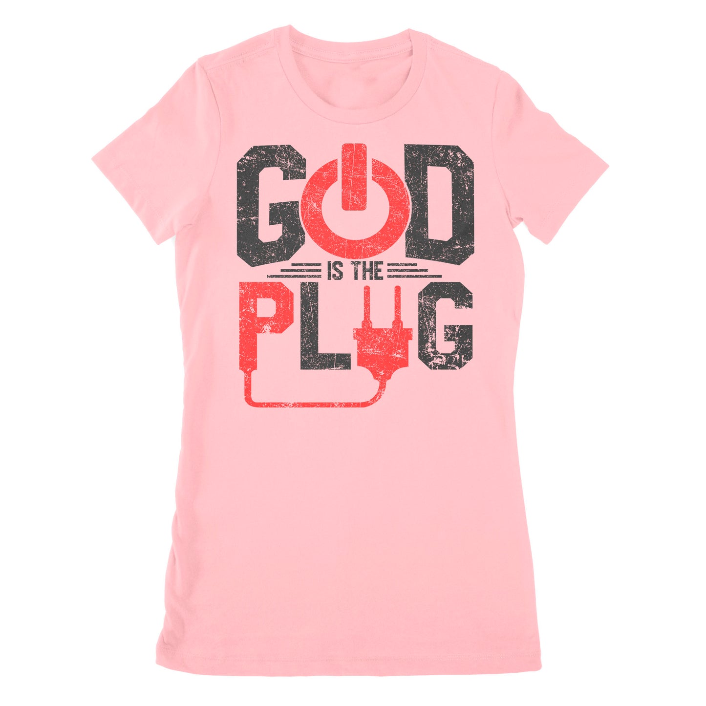 Premium Women's T-shirt - God Is The Plug