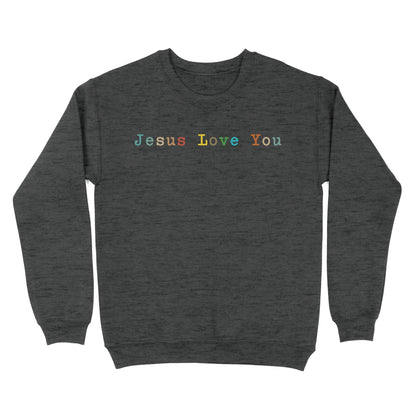 Dear Person Behind Me You Were Fearfuly, Jesus Love Yo Standard Crew Neck Sweatshirt