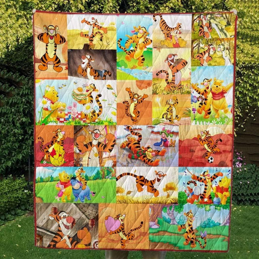 Tigger and Pooh Fleece Blanket