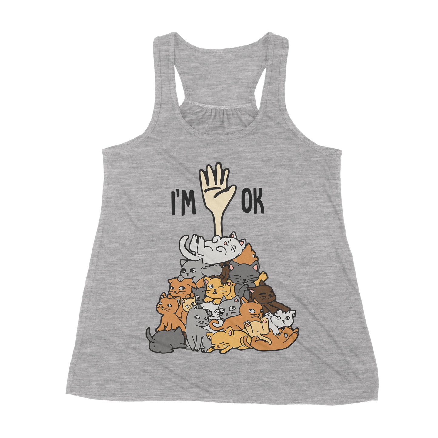 Premium Women's Tank - Full Of Cats Im Ok