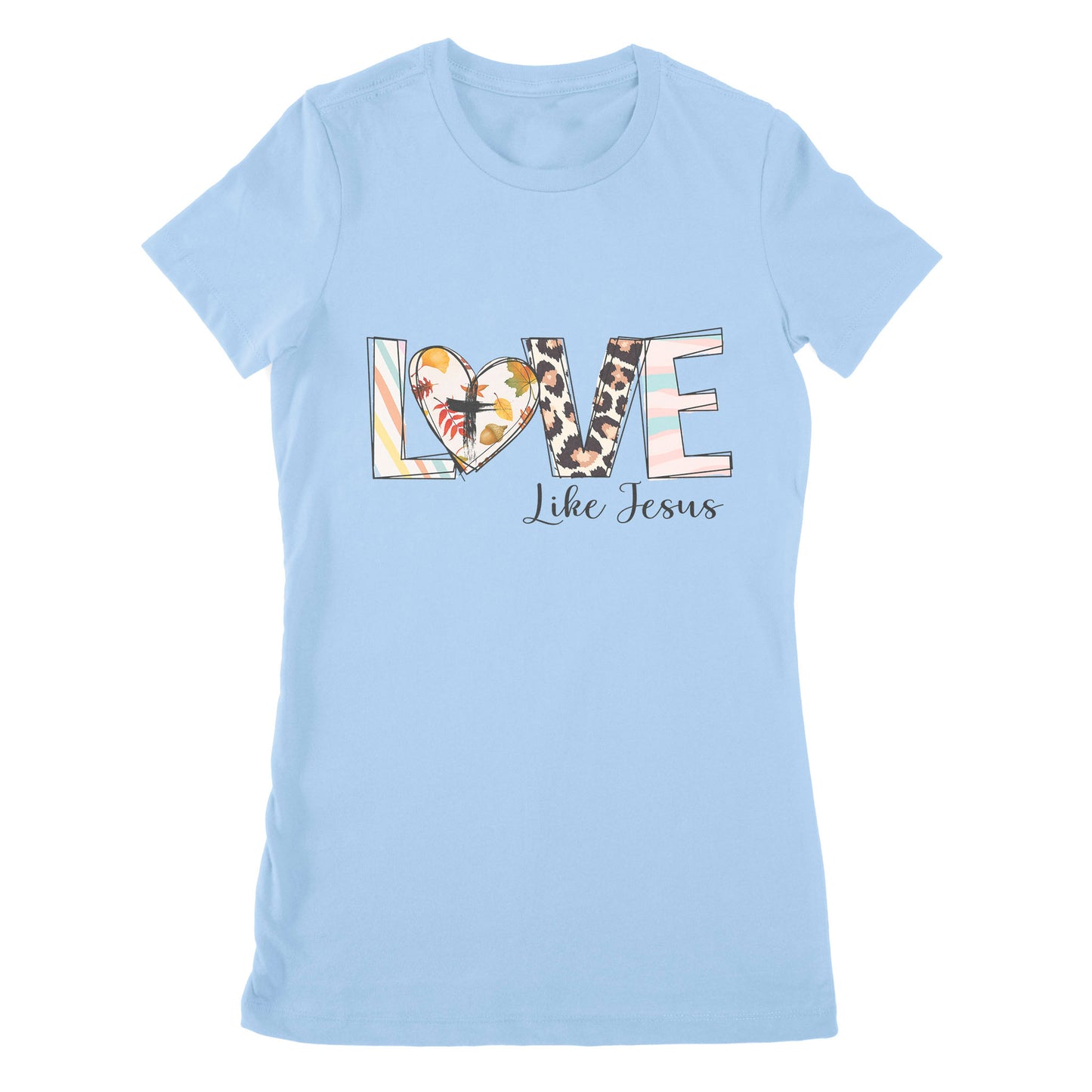 Premium Women's T-shirt - Big Love Like Jesus