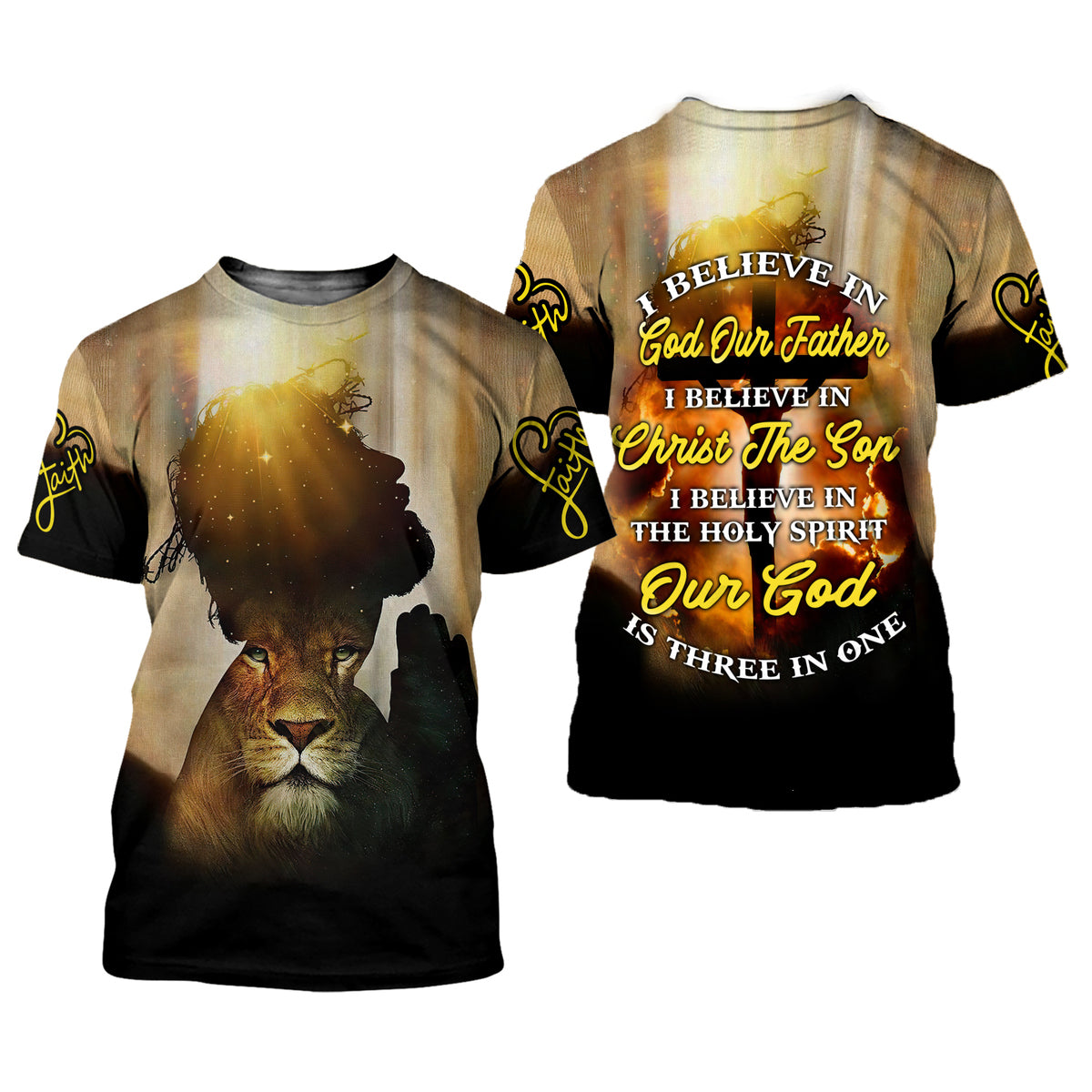 I Believe In God Our Father I Believe In Christ The Son 3D All Over Print