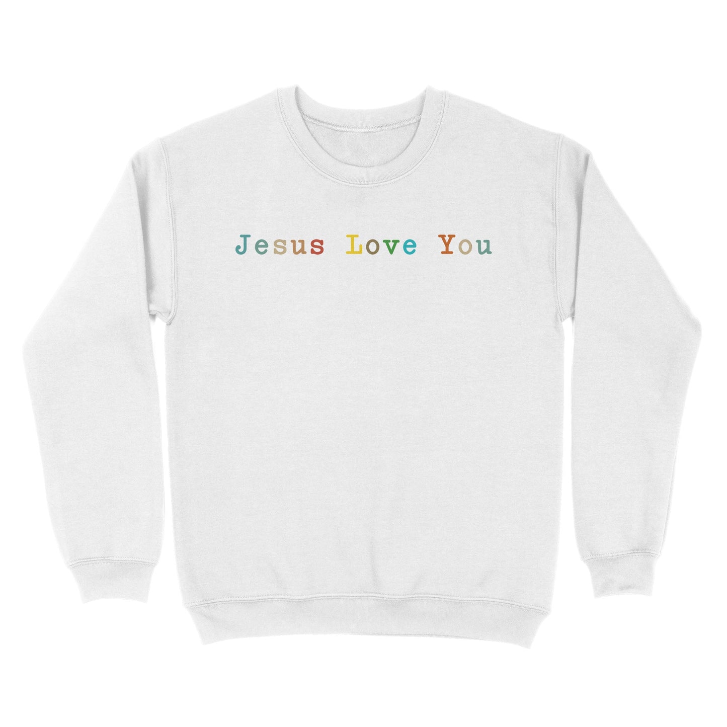 Dear Person Behind Me You Were Fearfuly, Jesus Love Yo Standard Crew Neck Sweatshirt