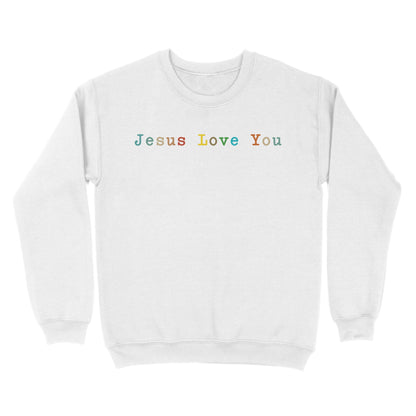 Dear Person Behind Me You Were Fearfuly, Jesus Love Yo Standard Crew Neck Sweatshirt