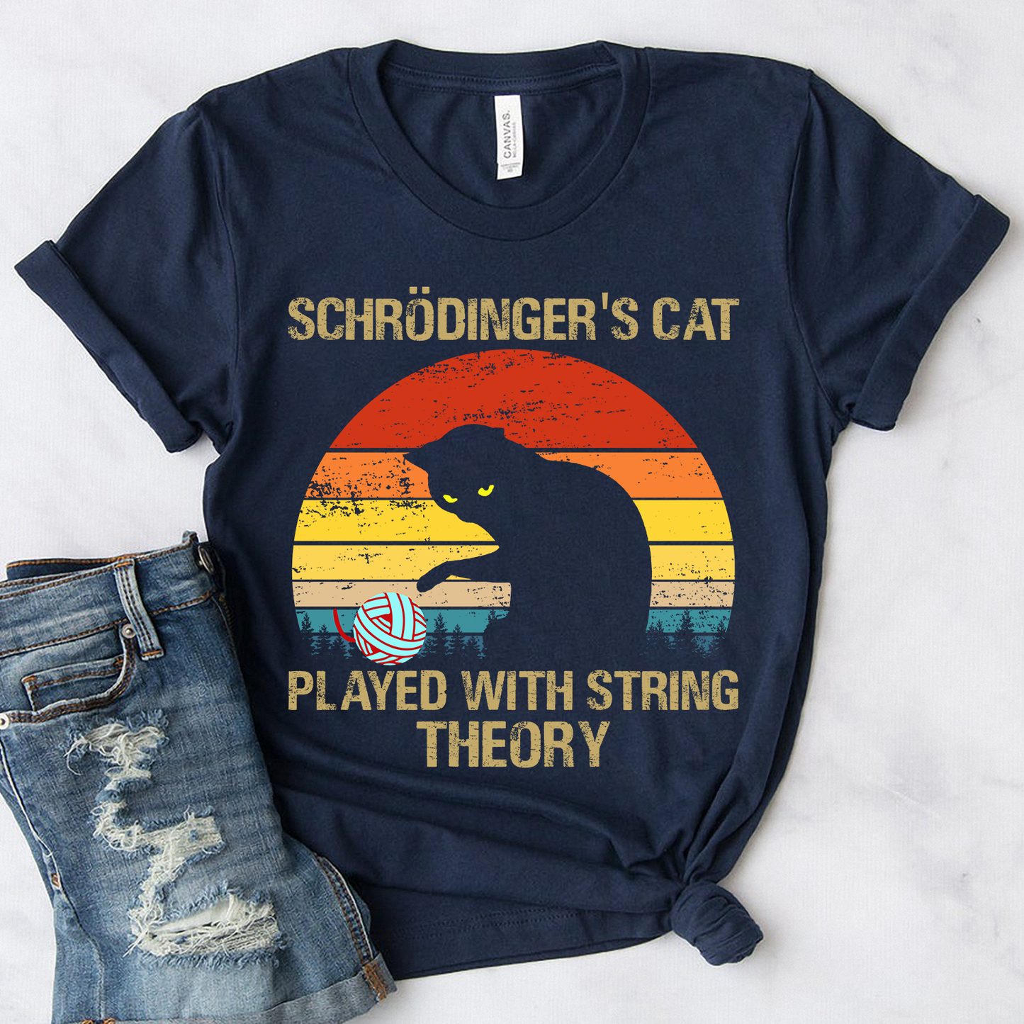 Funny Cat Standard T-shirt