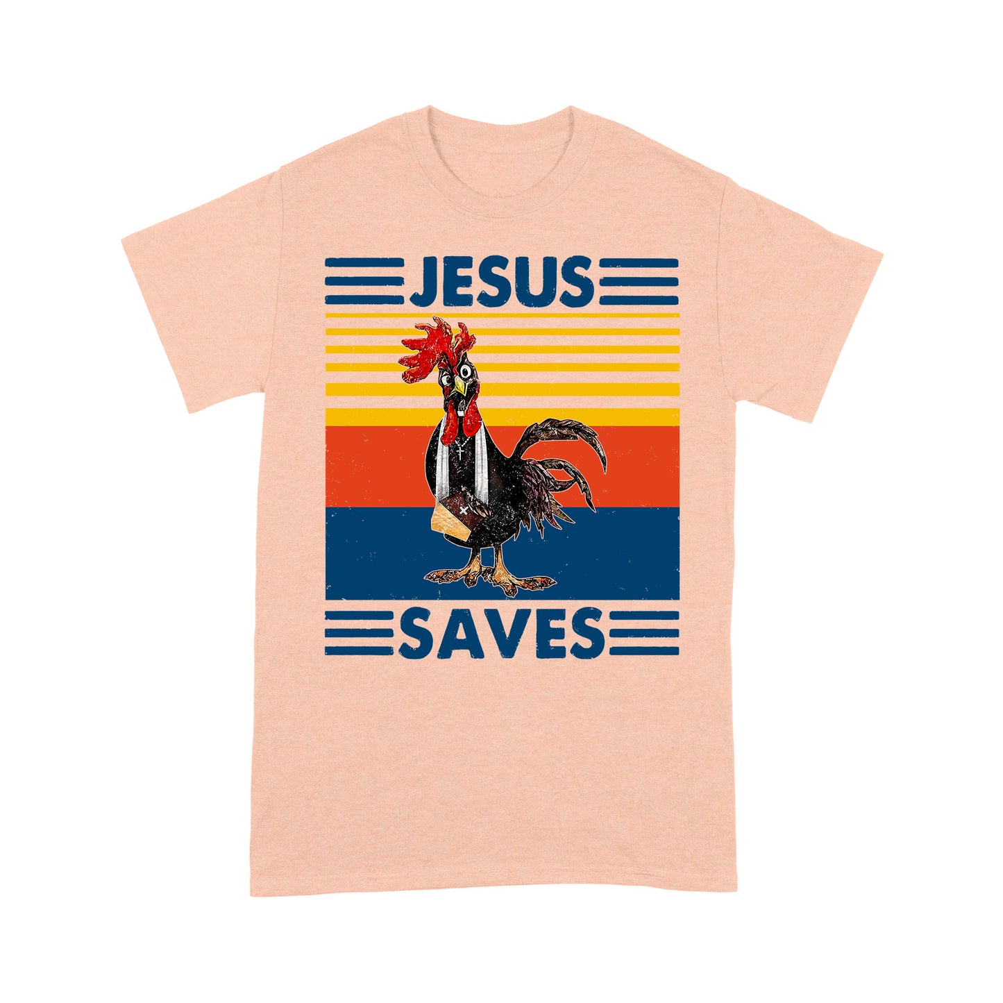 Premium T-shirt - Chicken Jesus Saves