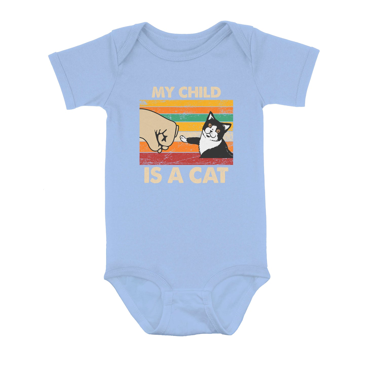 My Child Is A Cat - Baby Onesie