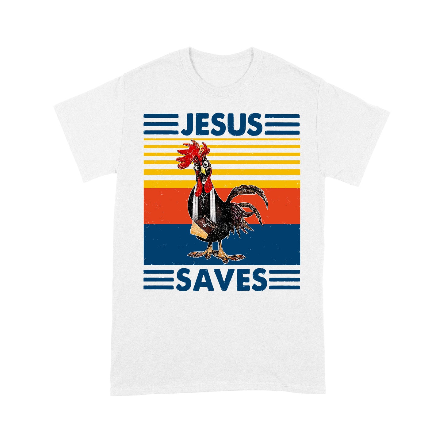 Premium T-shirt - Chicken Jesus Saves