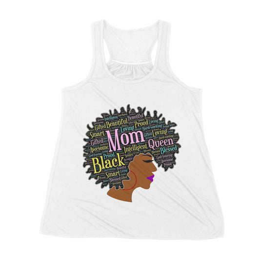 Premium Women's Tank - Happy Mother’s Day Black Mom Queen Afro African Woman