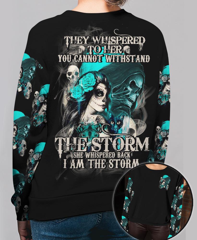 I Am The Storm Sugar Skull All Over Print