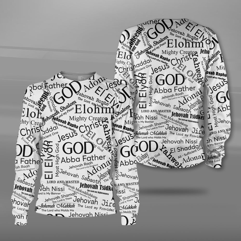 Lord Cover Me Jesus Christ God Abba Father 3D All Over Print T-Shirt And Hoodie