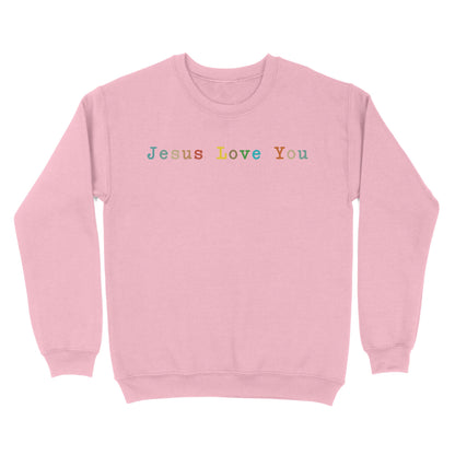 Dear Person Behind Me You Were Fearfuly, Jesus Love Yo Standard Crew Neck Sweatshirt