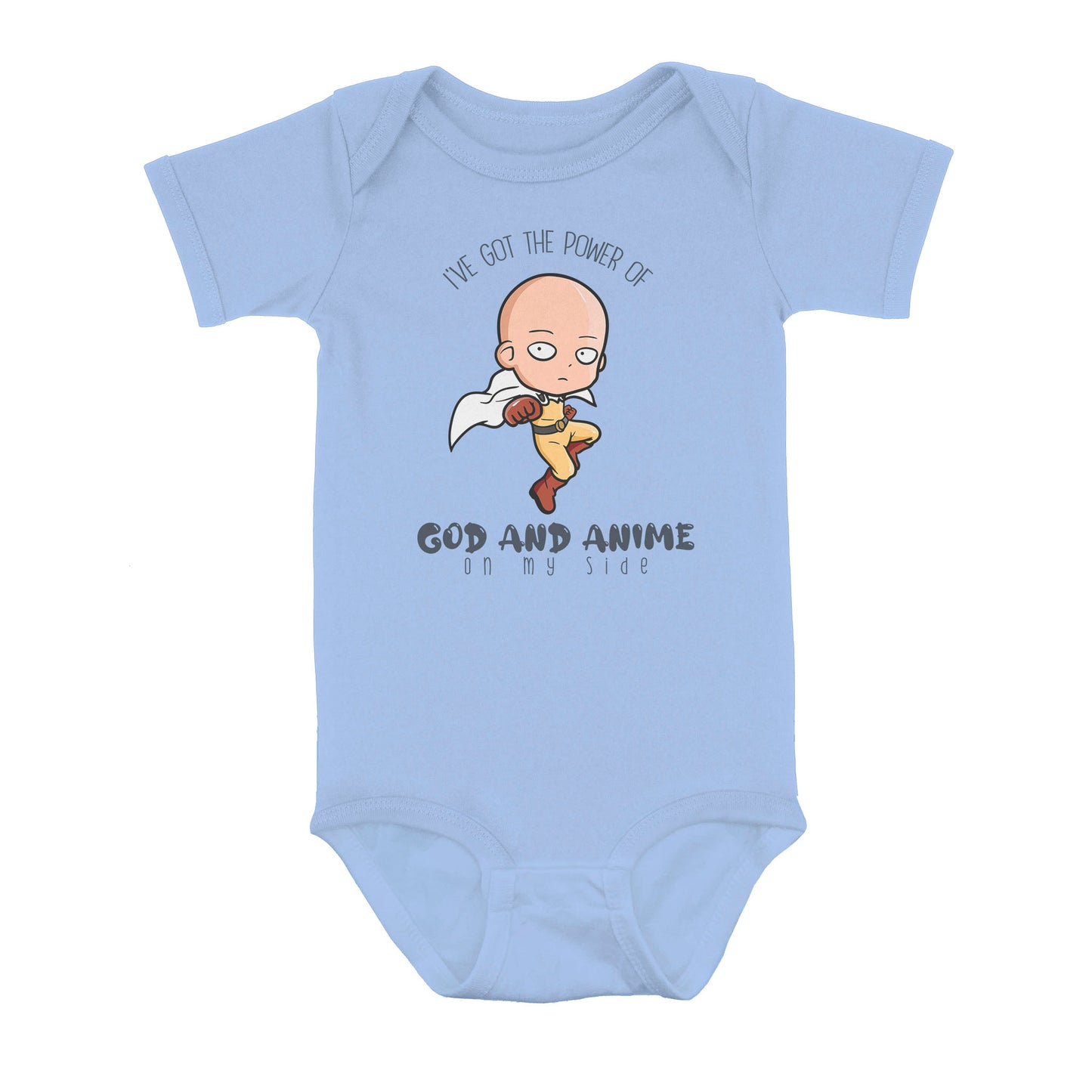 I Have The Power Of God And Anime On My Side - Baby Onesie