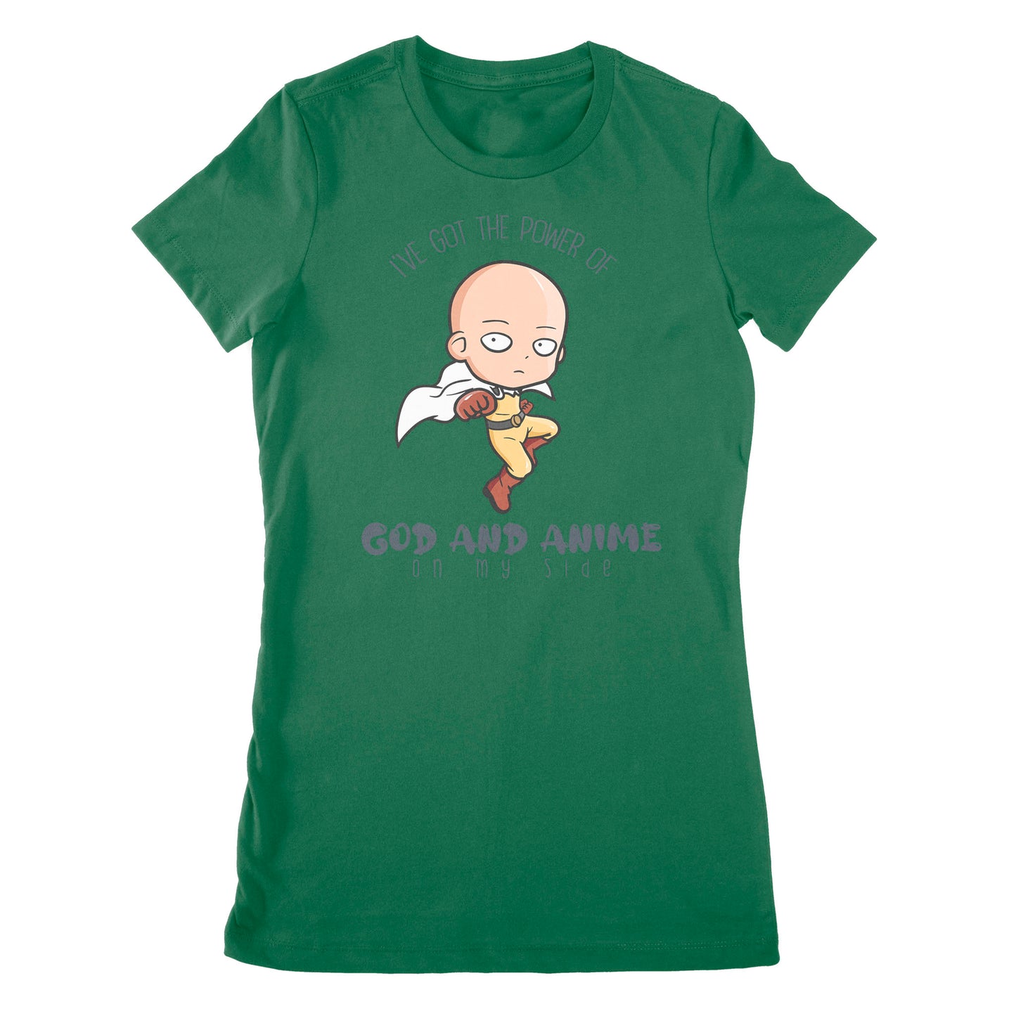 Premium Women's T-shirt - I Have The Power Of God And Anime On My Side