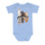 The Cats Water Mirror Reflection Tigers - Baby Onesie