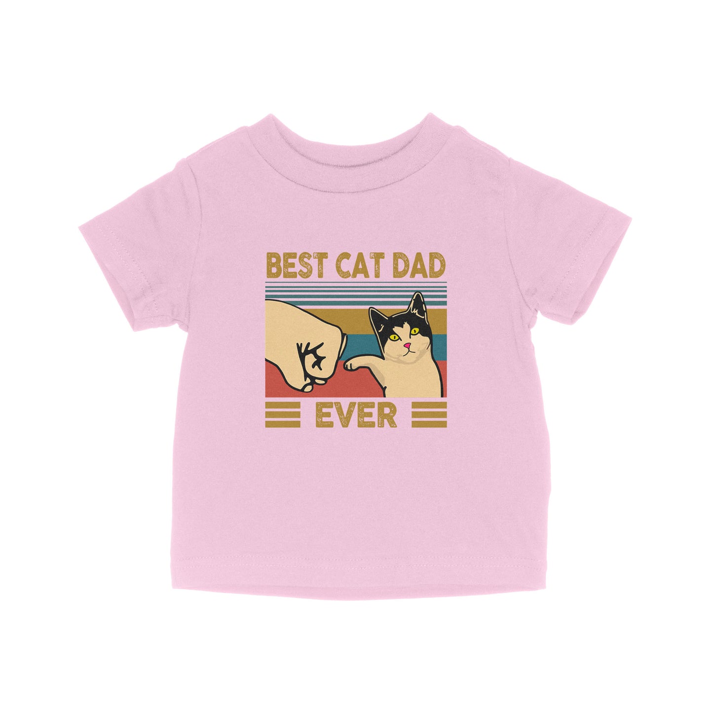 Best Cat Dad Ever - Baby T-Shirt