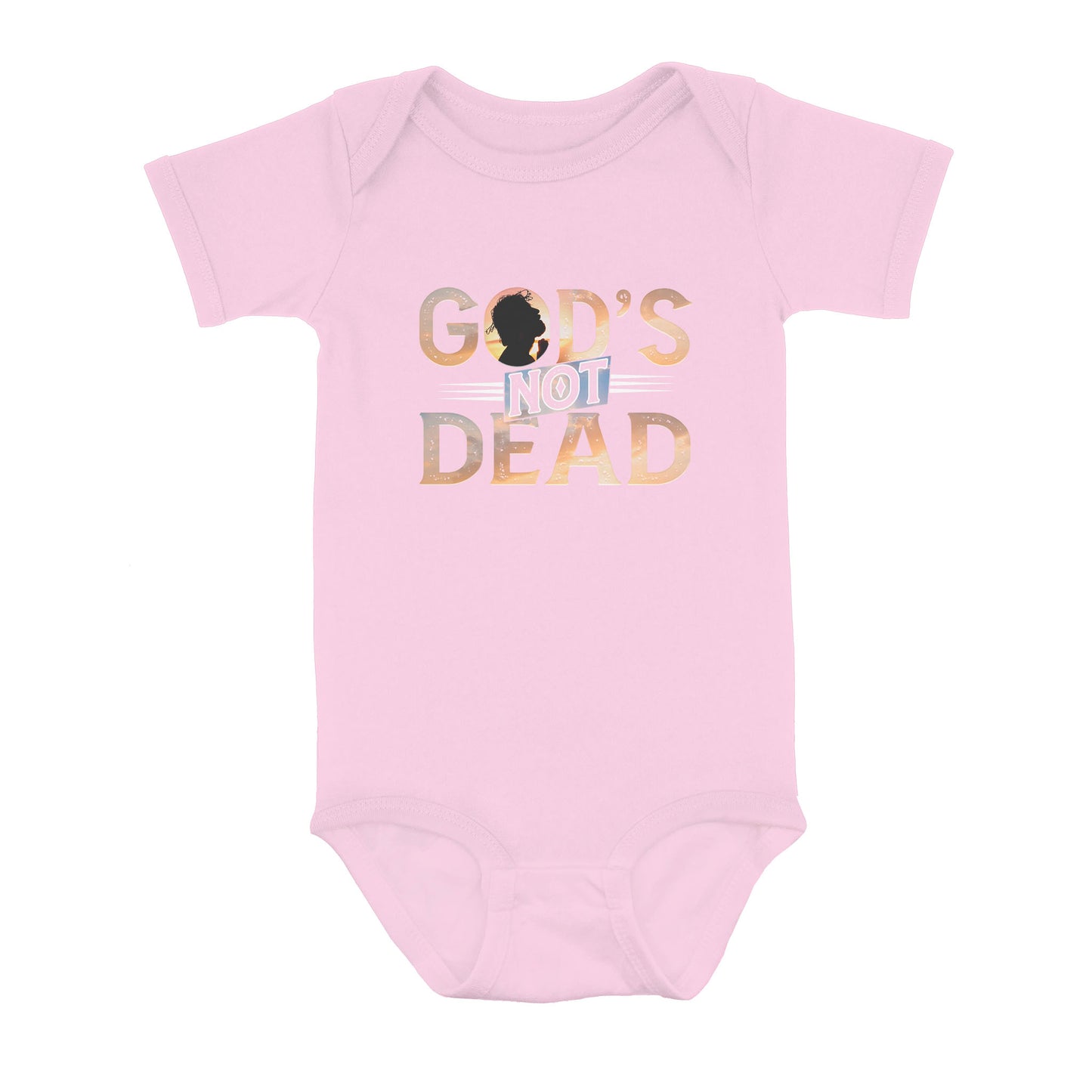 God's Not Dead He's Surely Alive - Baby Onesie