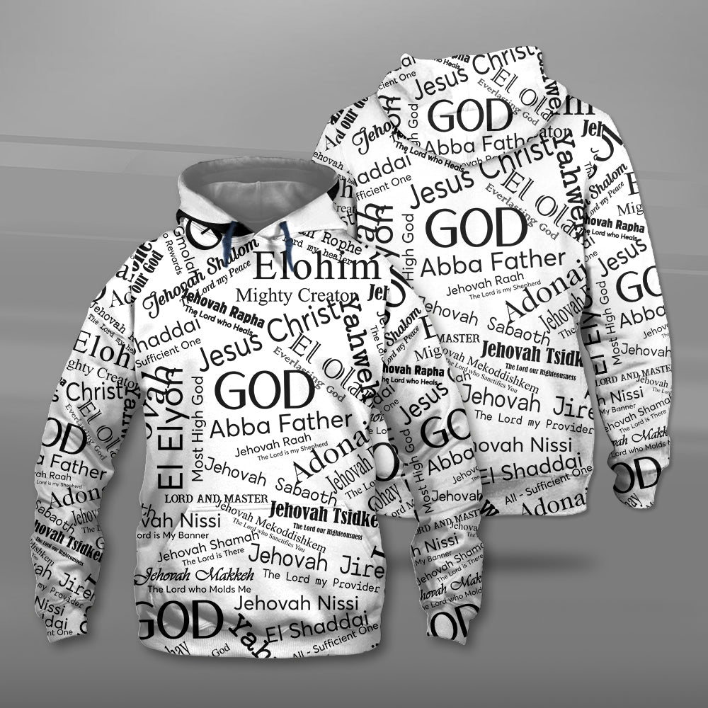 Lord Cover Me Jesus Christ God Abba Father 3D All Over Print T-Shirt And Hoodie