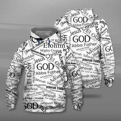 Lord Cover Me Jesus Christ God Abba Father 3D All Over Print T-Shirt And Hoodie