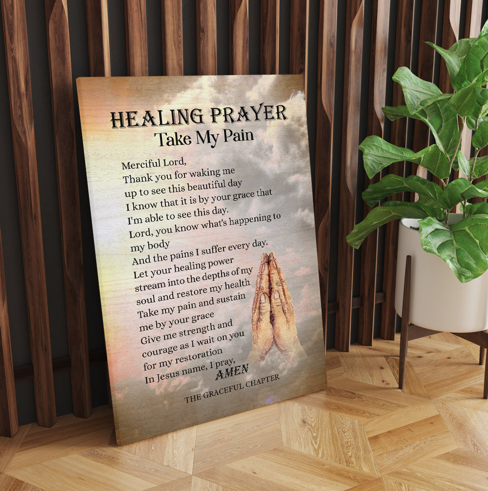 God is Bigger | Healing Print on Wooden 2024 Canvas