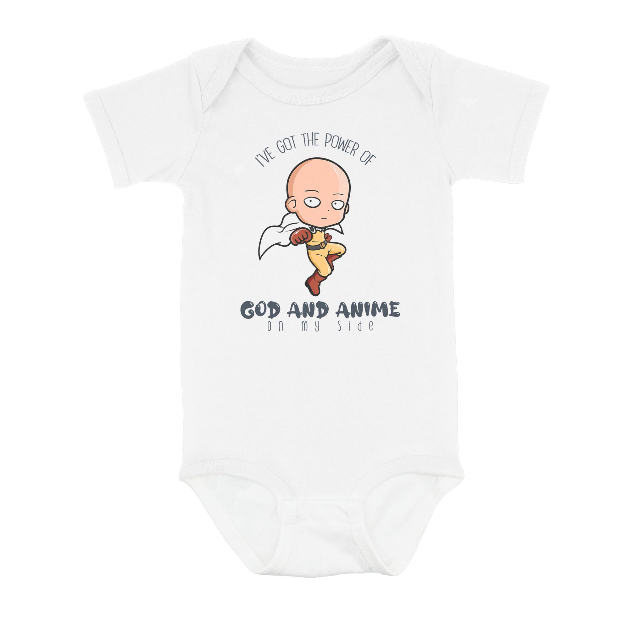 I Have The Power Of God And Anime On My Side - Baby Onesie