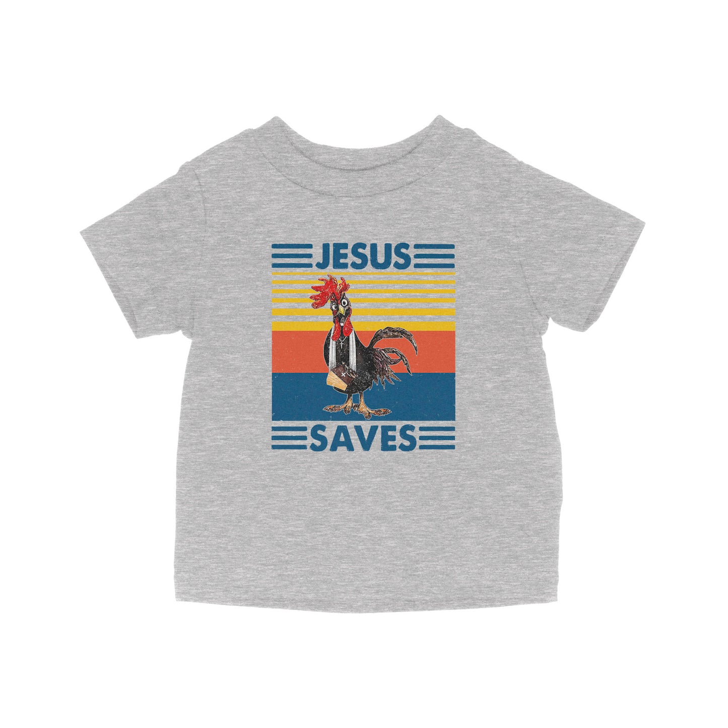 Chicken Jesus Saves - Baby T-Shirt