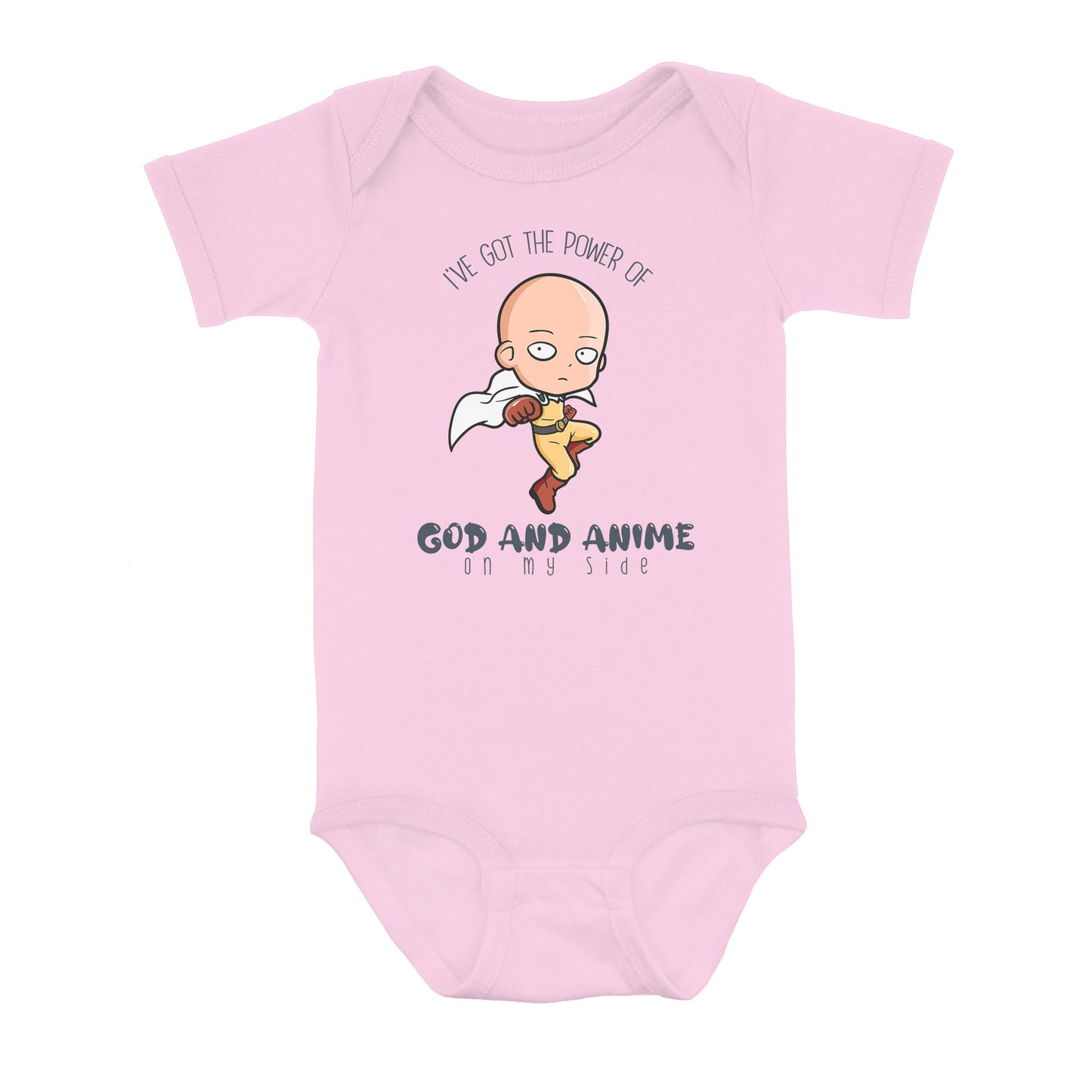 I Have The Power Of God And Anime On My Side - Baby Onesie